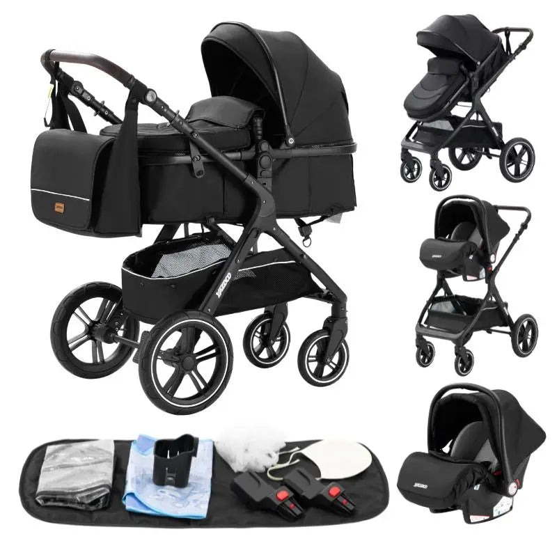 Carrito Bebe "Evolve 3-en-1"	Durabilidad y Evolución (0-4 años)
