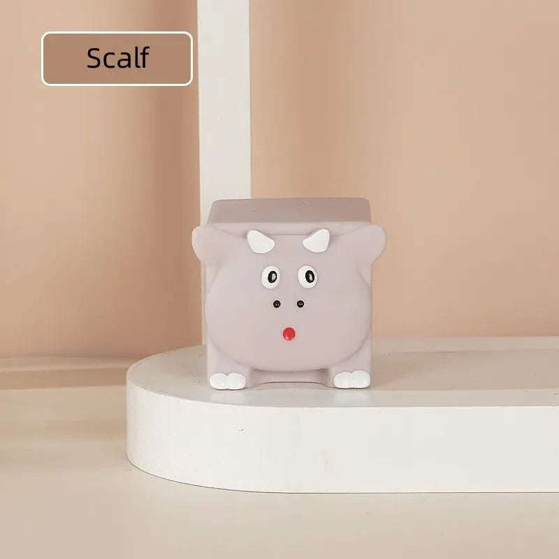 Bloques de Silicona con Animales (Set de 6) | Juguete de Desarrollo Sensorial | Libre de BPA